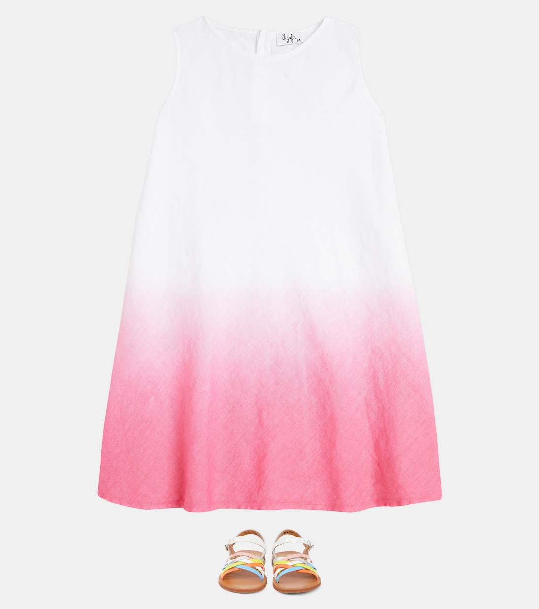 Kleid aus Leinen | Il Gufo
