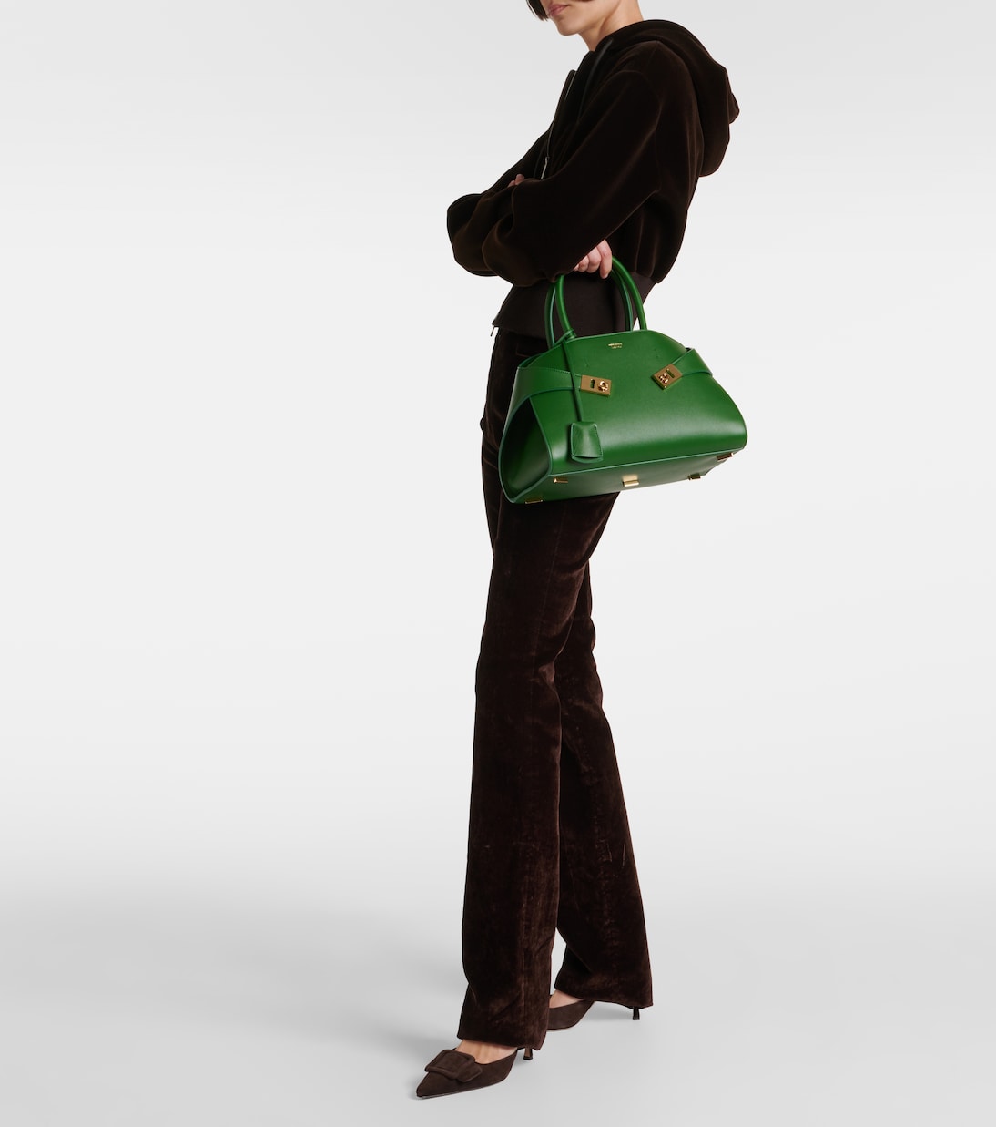 Borsa Hug Medium in pelle | Ferragamo