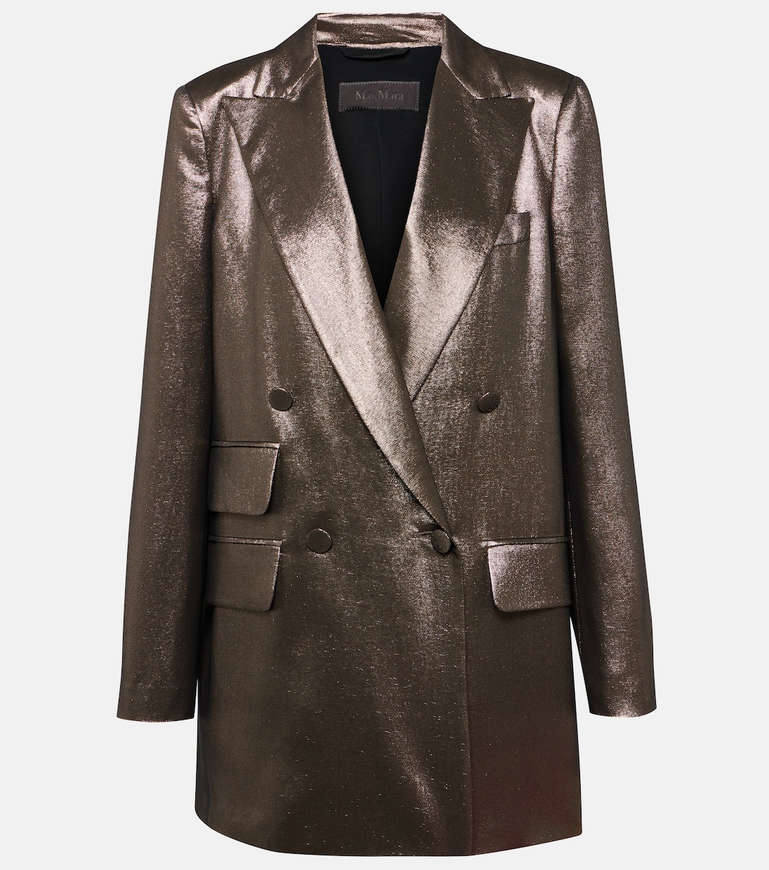 Blazer Edro in misto seta lamé | Max Mara