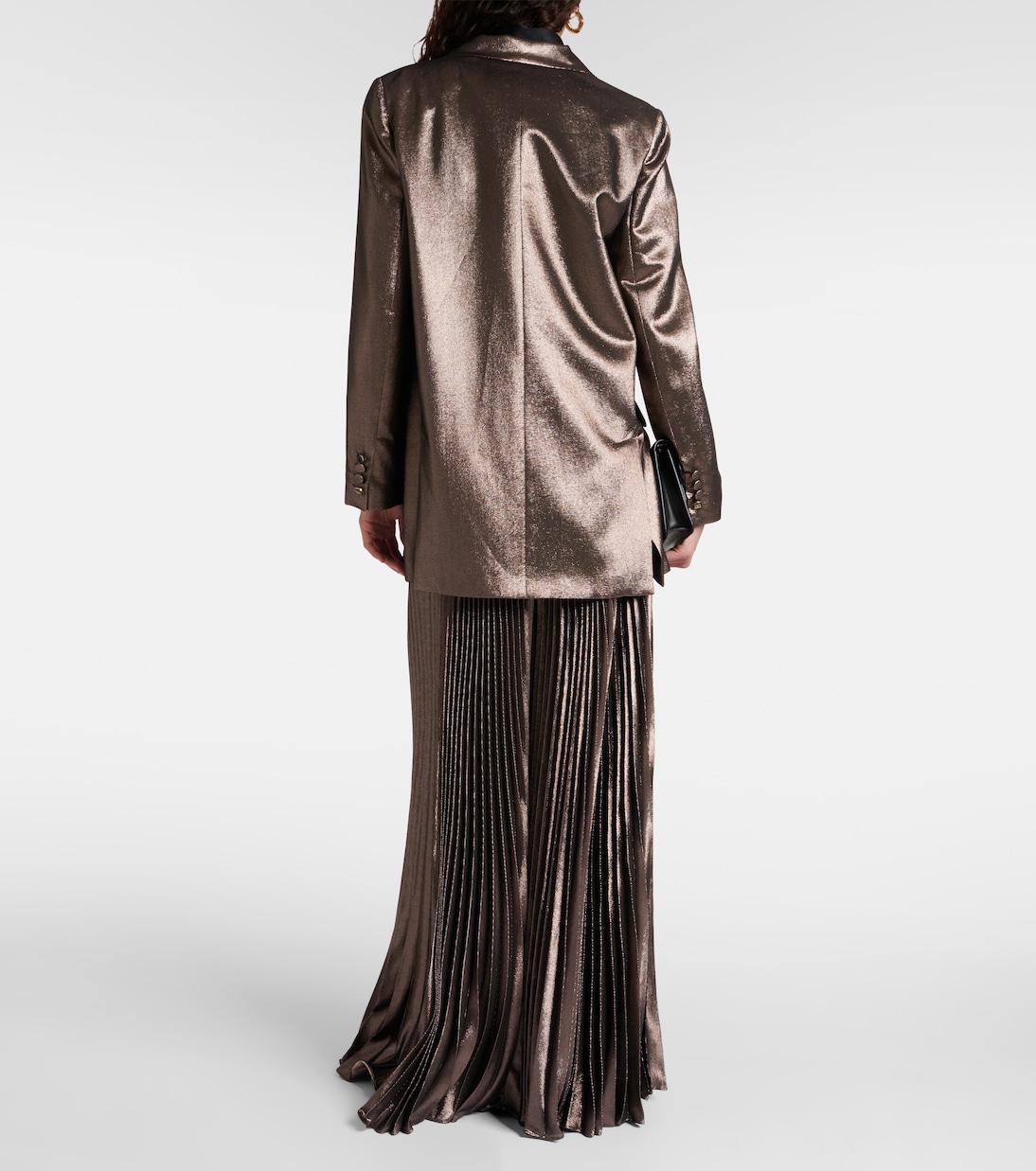 Blazer Edro in misto seta lamé | Max Mara