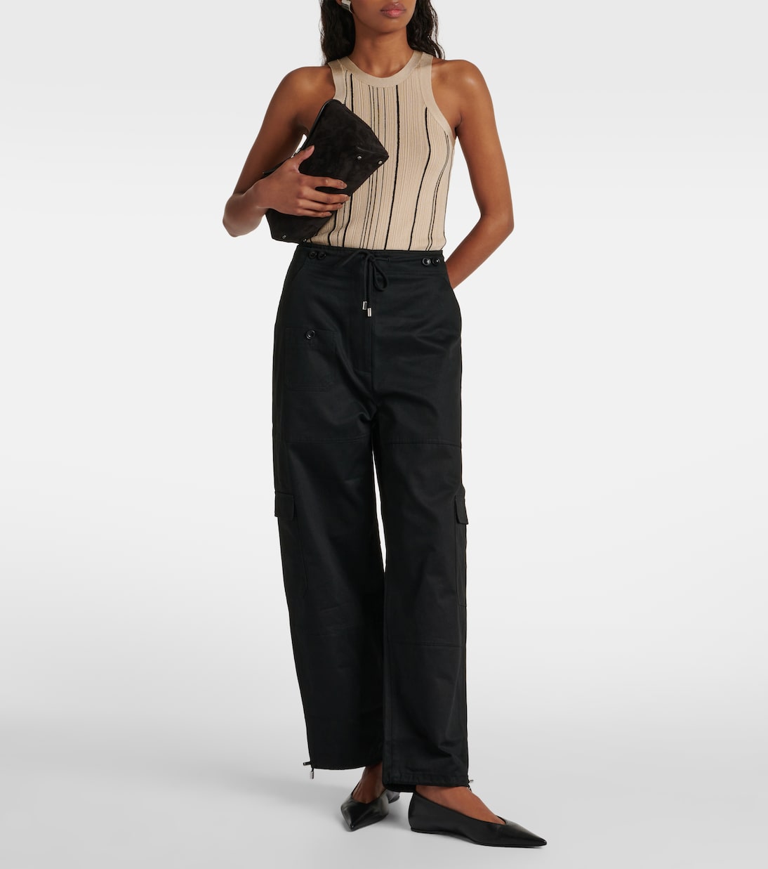 Pantalon cargo en coton | Toteme