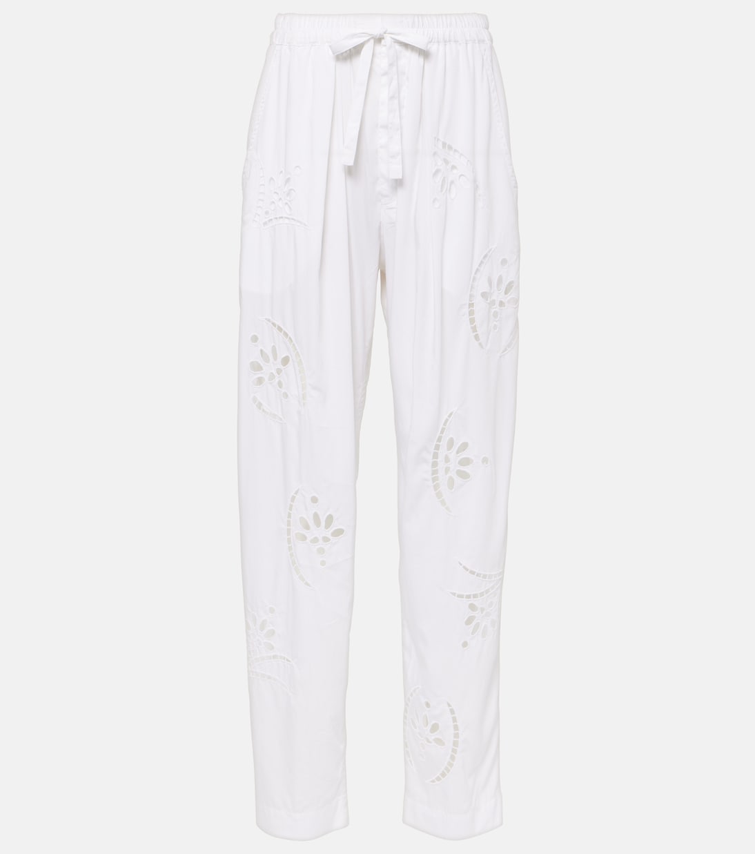 Hectorina broderie anglaise wide-leg pants | Isabel Marant