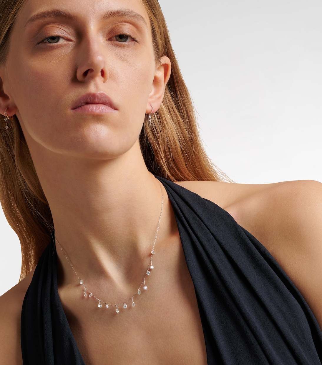 Collana Danaé in oro bianco 18kt con diamanti | Persée