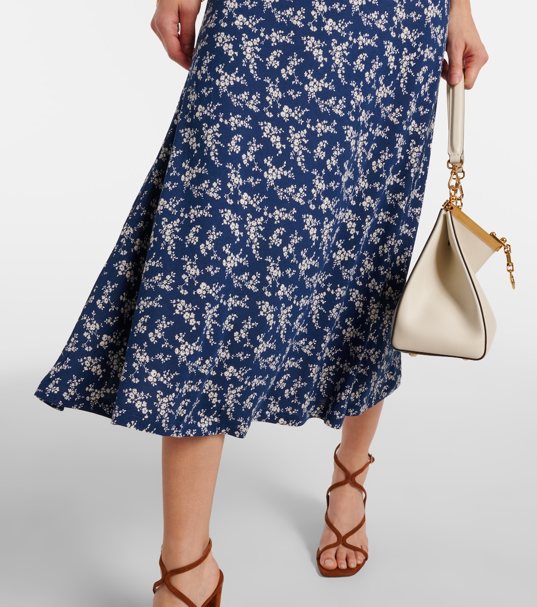 Floral jersey midi dress | Polo Ralph Lauren
