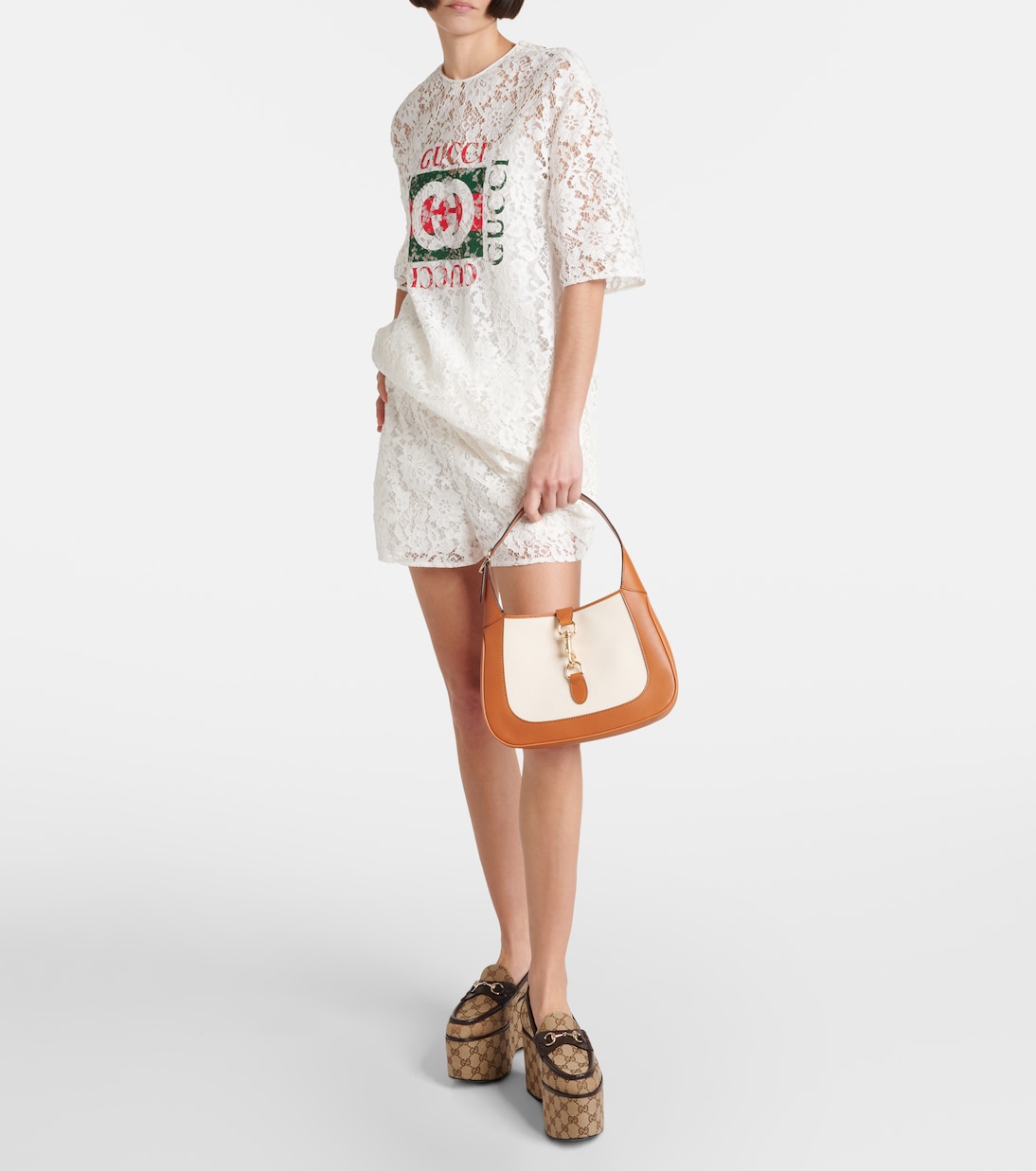 Schultertasche Gucci Jackie Small mit Leder | Gucci