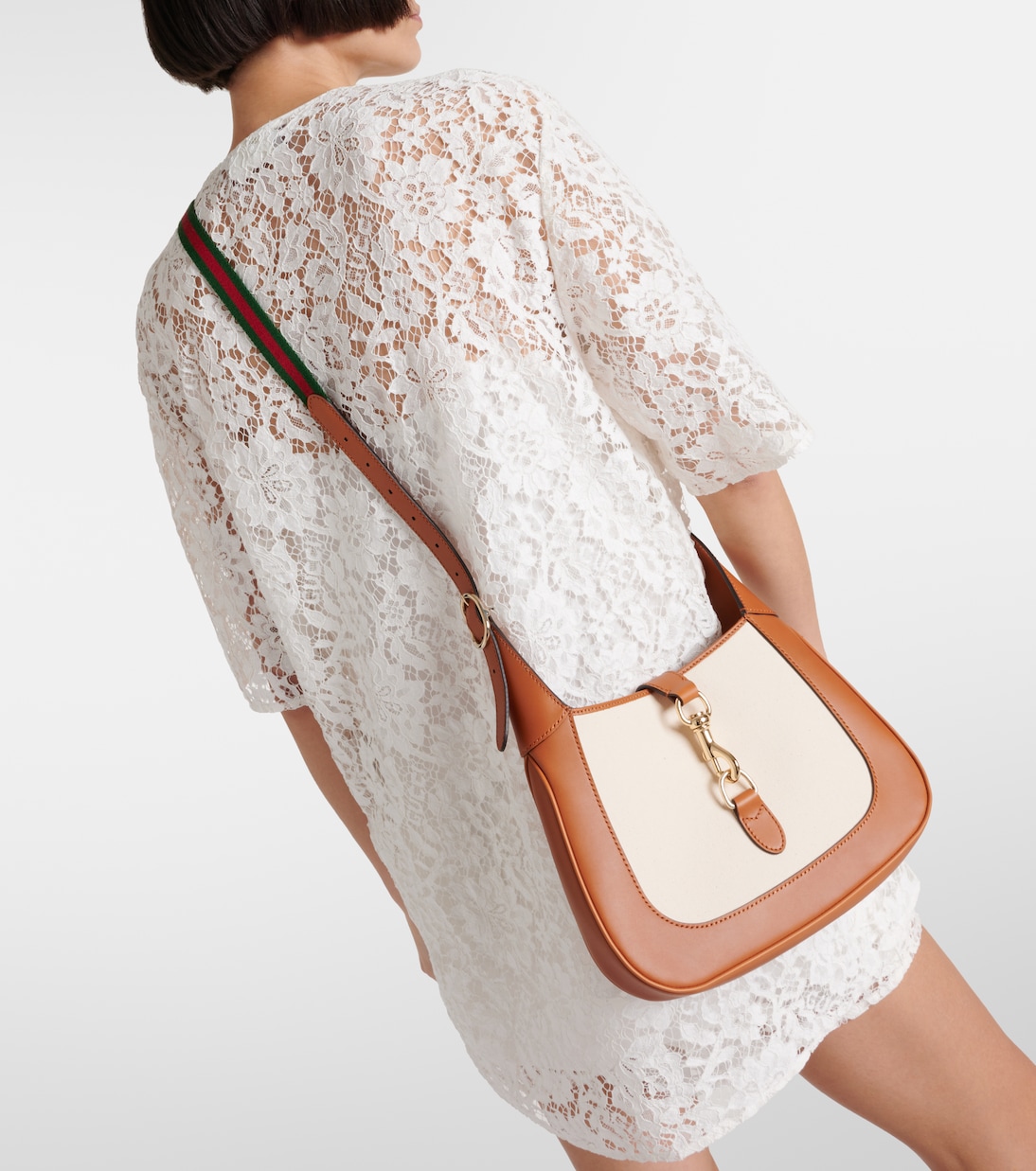 Schultertasche Gucci Jackie Small mit Leder | Gucci