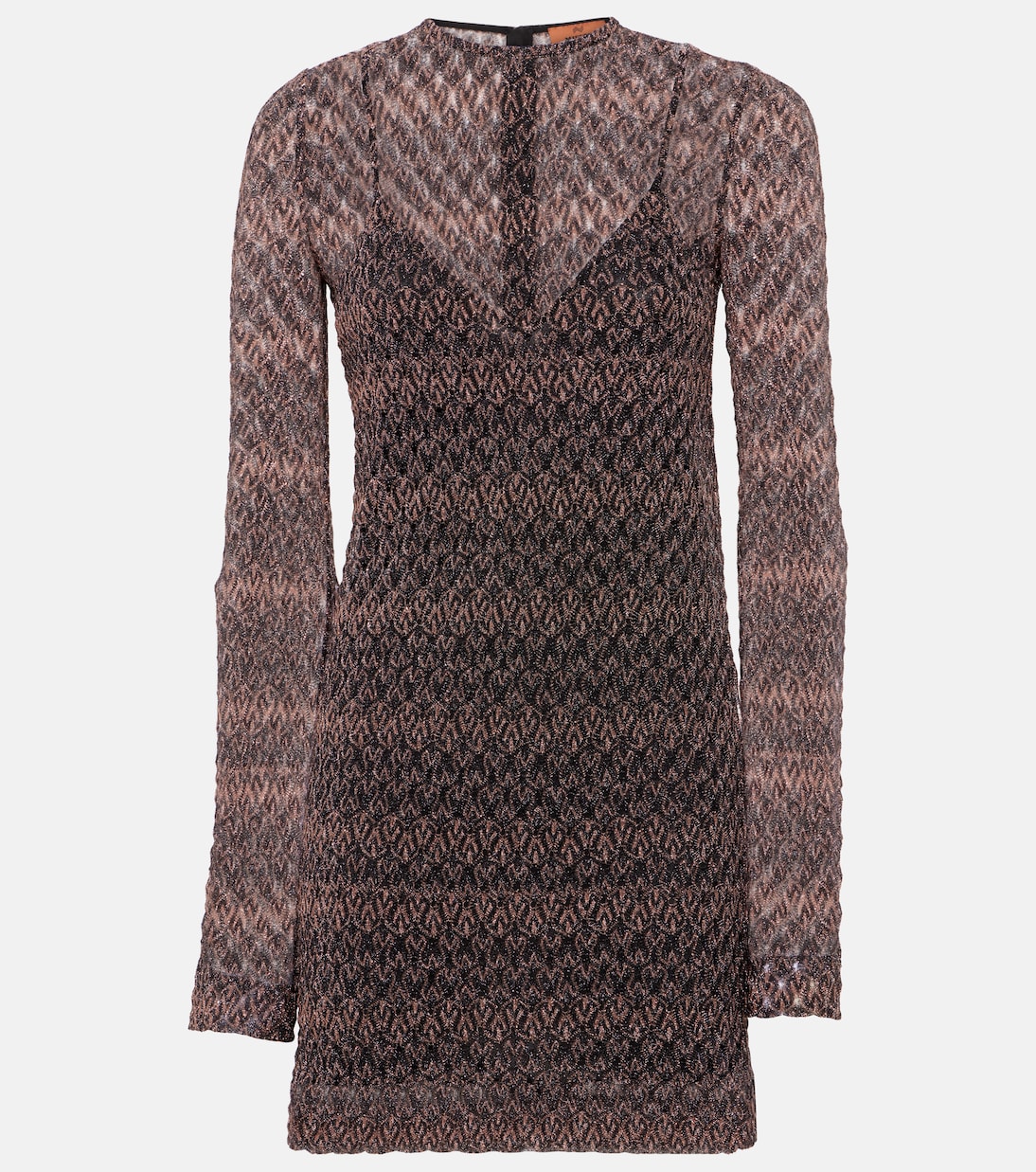 Vestido corto de lamé | Missoni