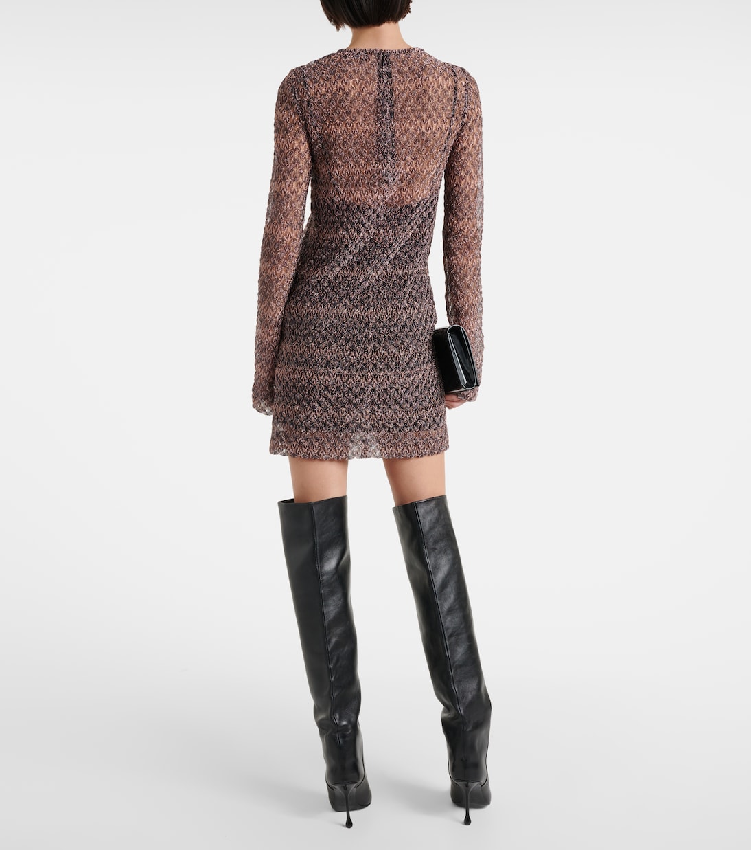 Vestido corto de lamé | Missoni