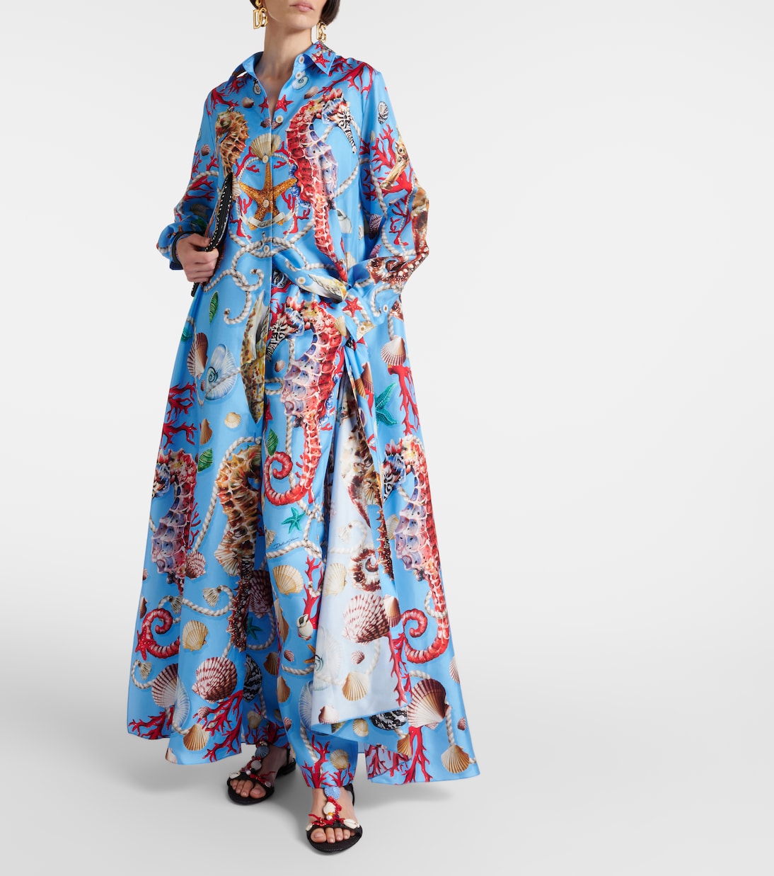 Capri printed silk kaftan | Dolce&Gabbana