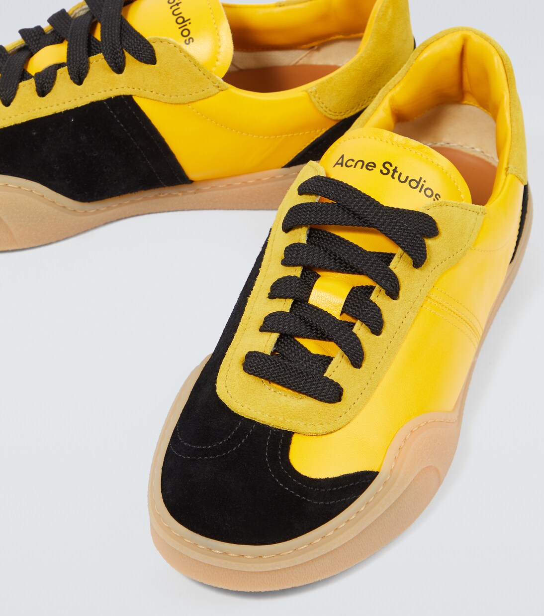 Sneakers aus Leder und Veloursleder | Acne Studios