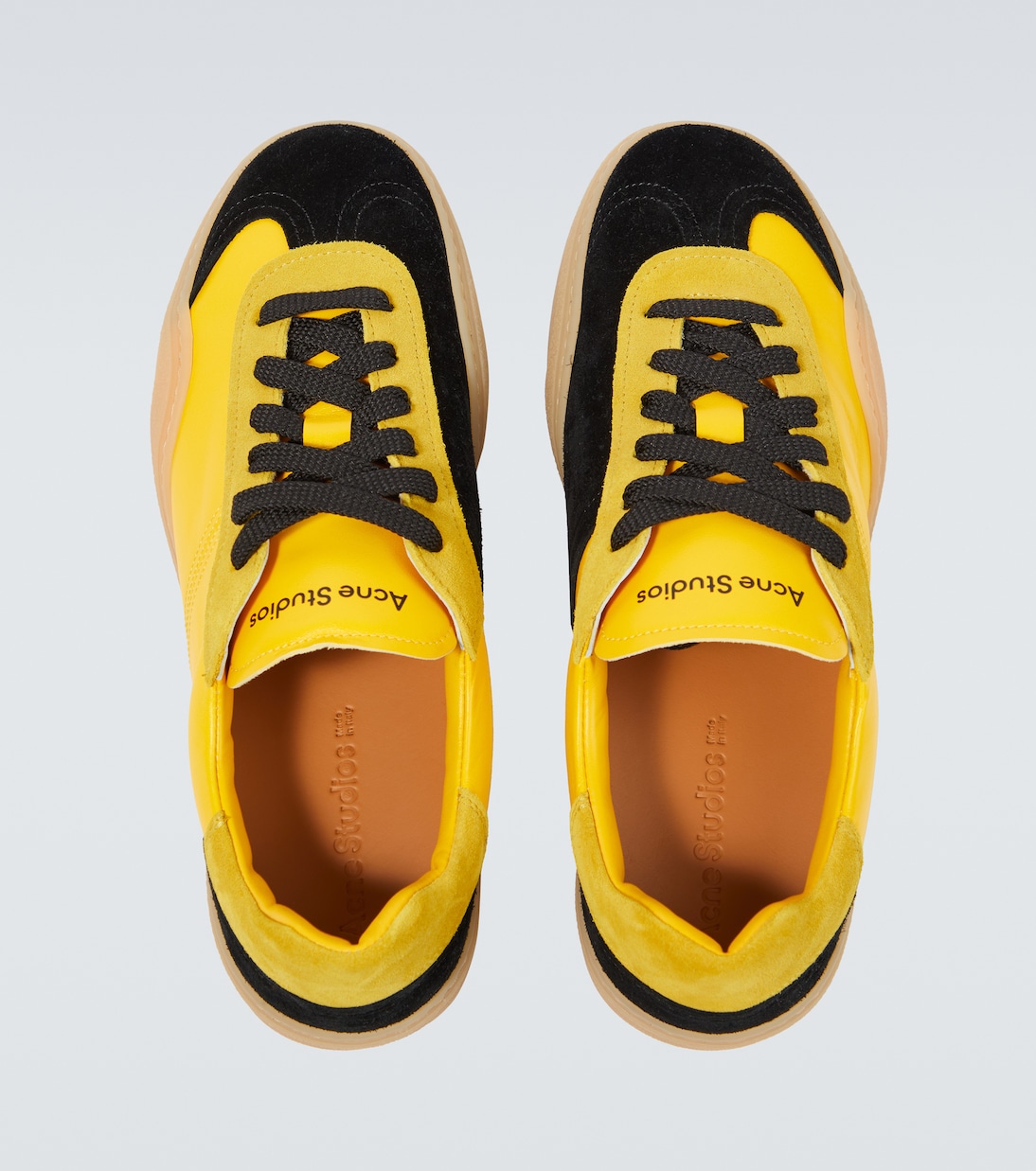 Sneakers aus Leder und Veloursleder | Acne Studios