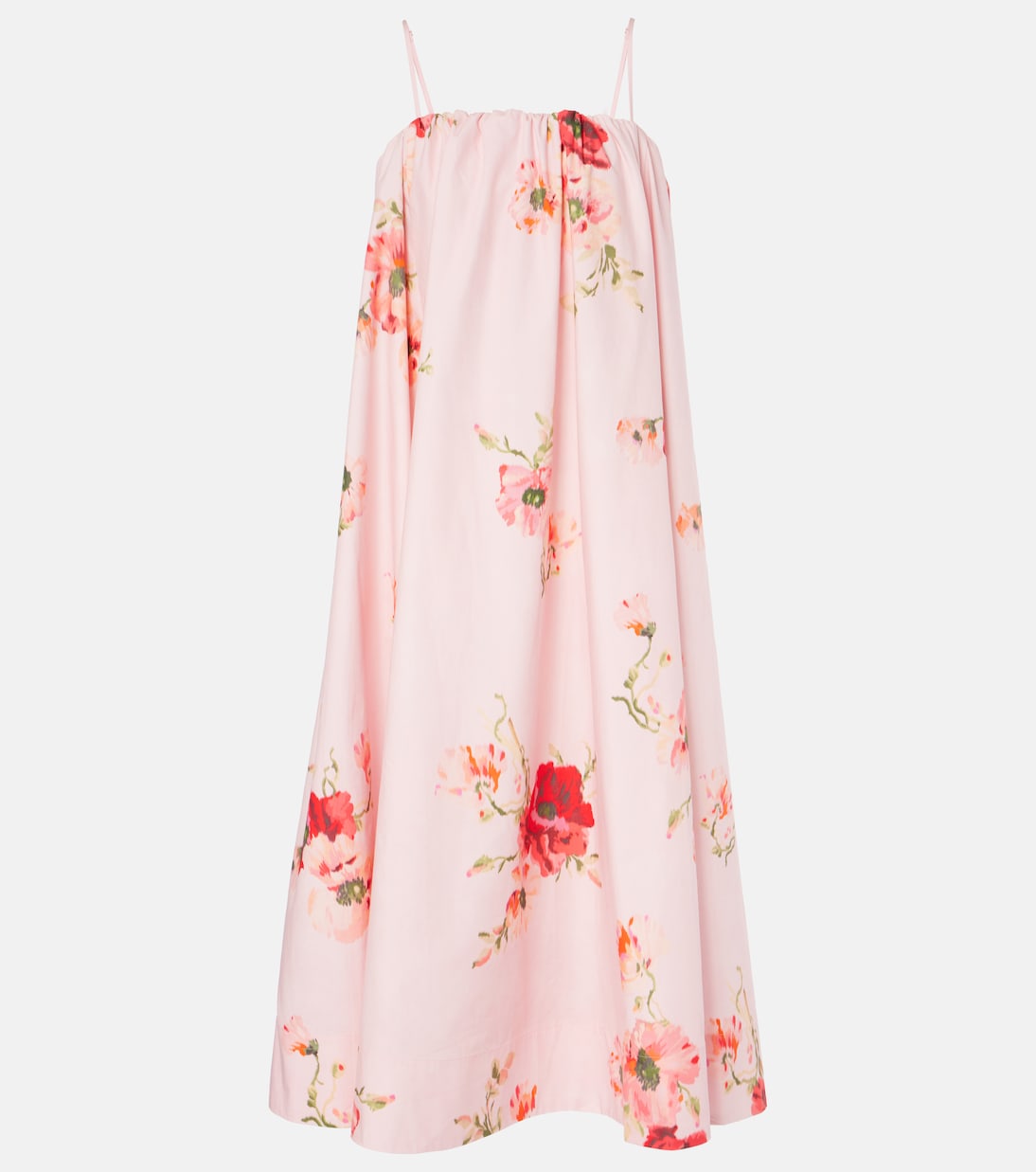 Midikleid Lightburst Puff aus Baumwolle | Zimmermann