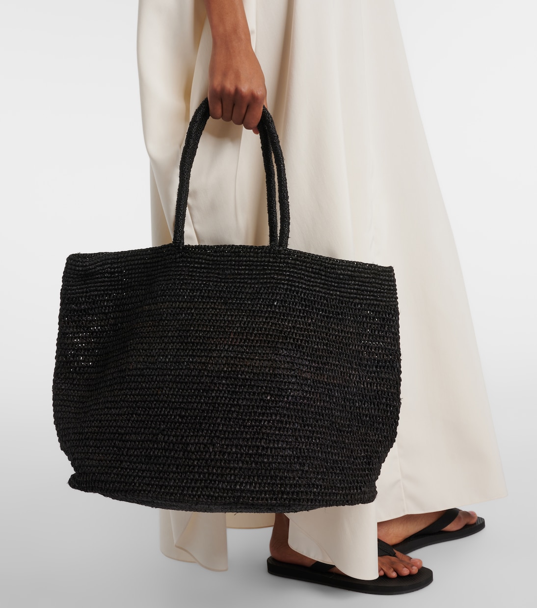 Cabas Oregon en raphia | The Row