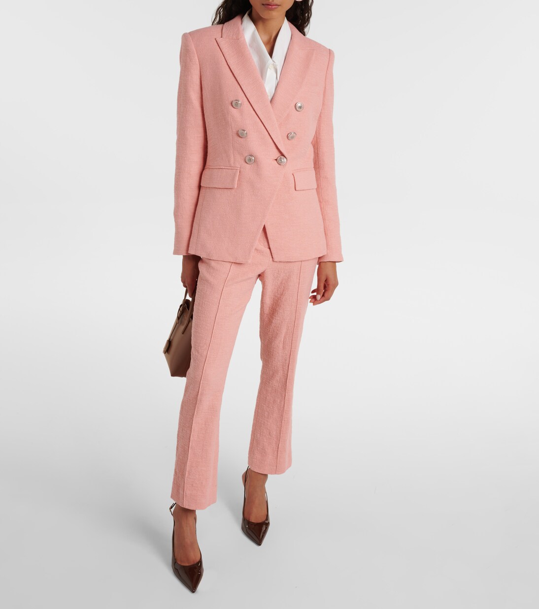 Blazer doppiopetto Miller in cotone | Veronica Beard