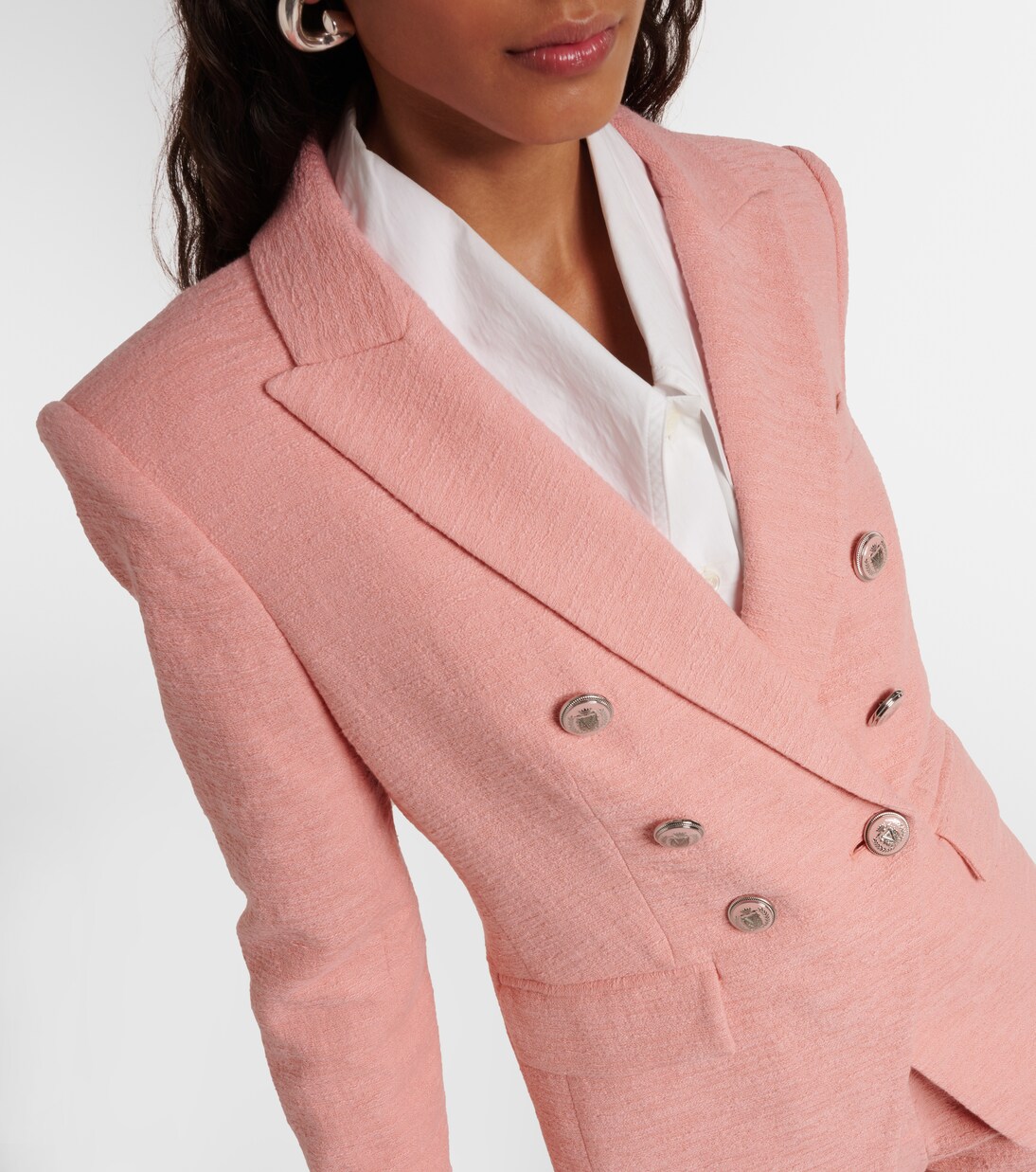 Blazer doppiopetto Miller in cotone | Veronica Beard