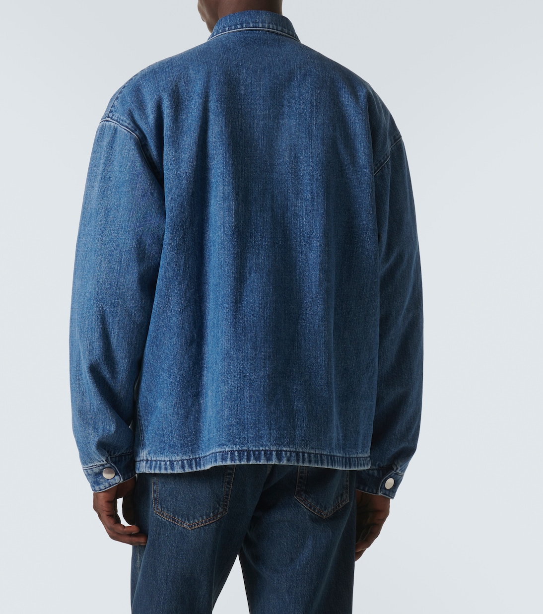 Hemdjacke aus Denim | Prada