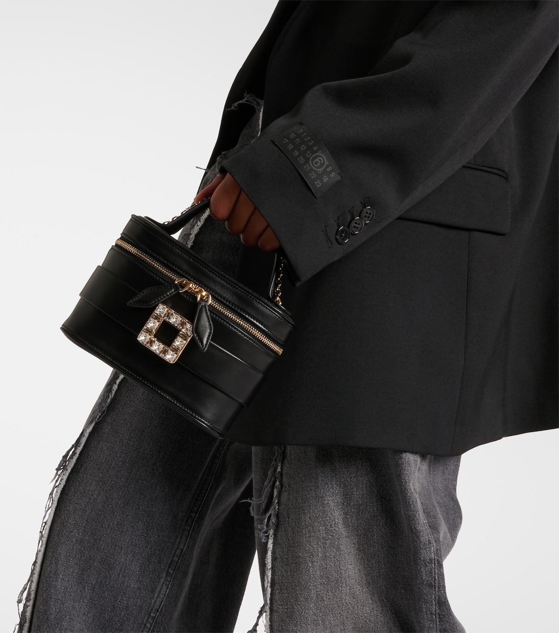 Neceser de piel adornada | Roger Vivier