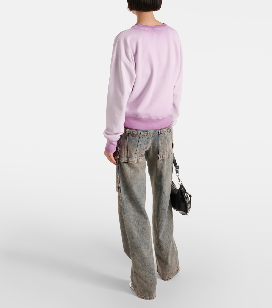 Sweat-shirt en coton à logo | Marant Etoile