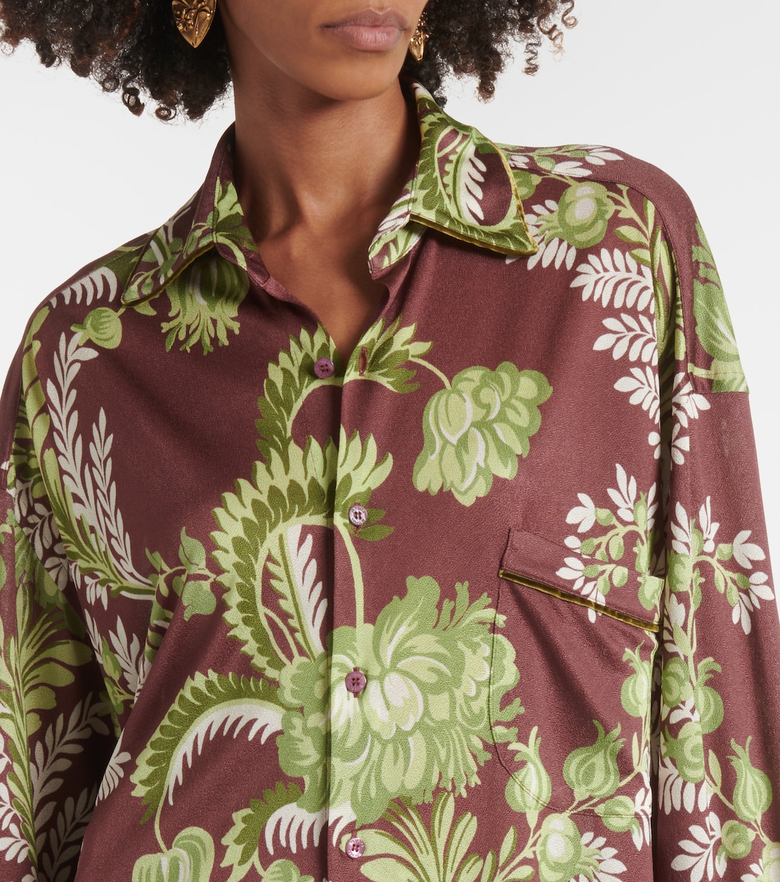 Chemise oversize à fleurs | Etro