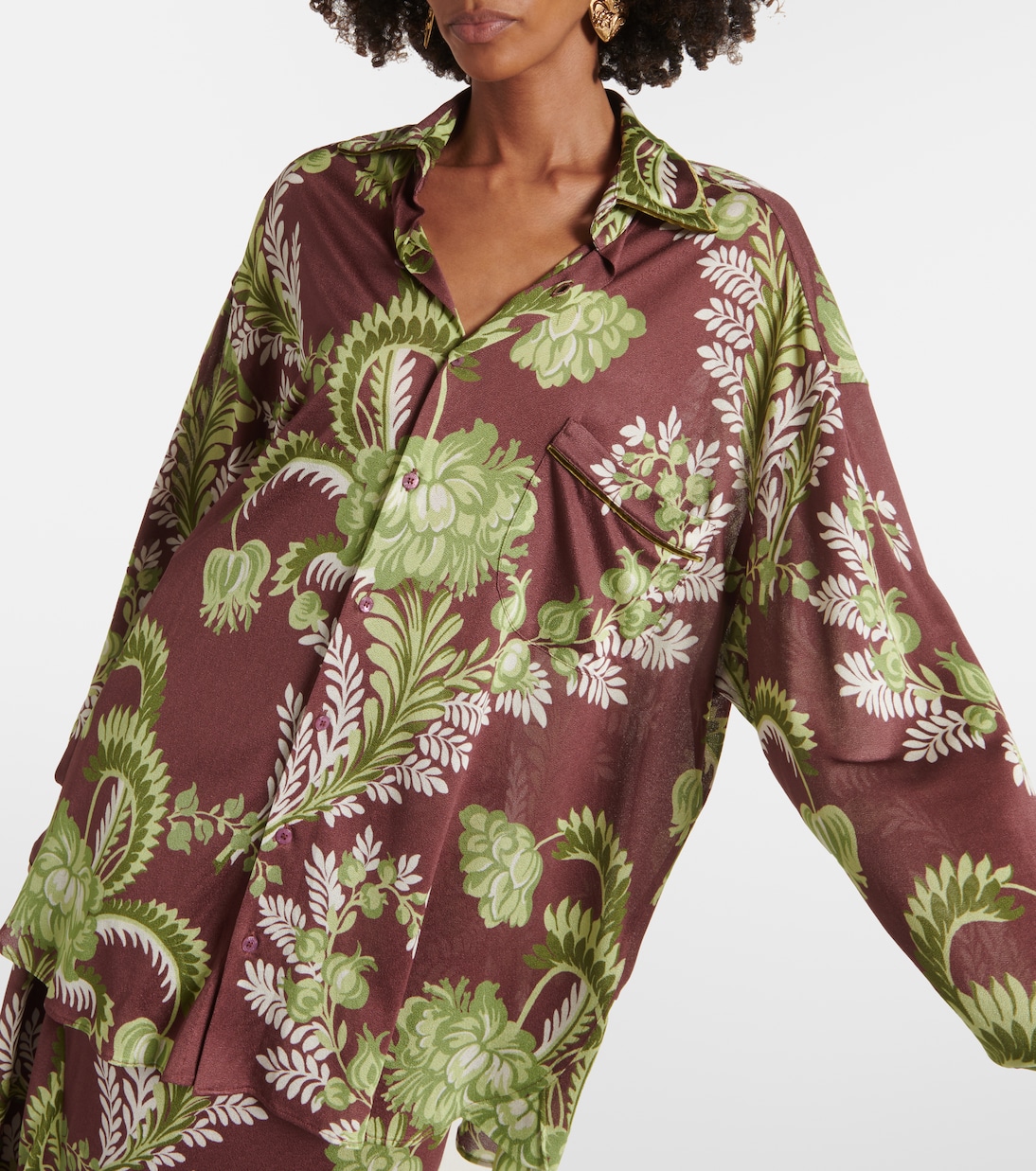 Chemise oversize à fleurs | Etro