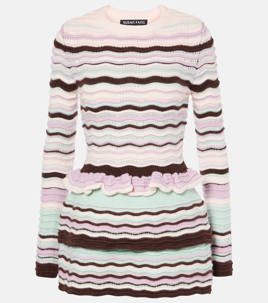 Top in maglia a righe | Susan Fang