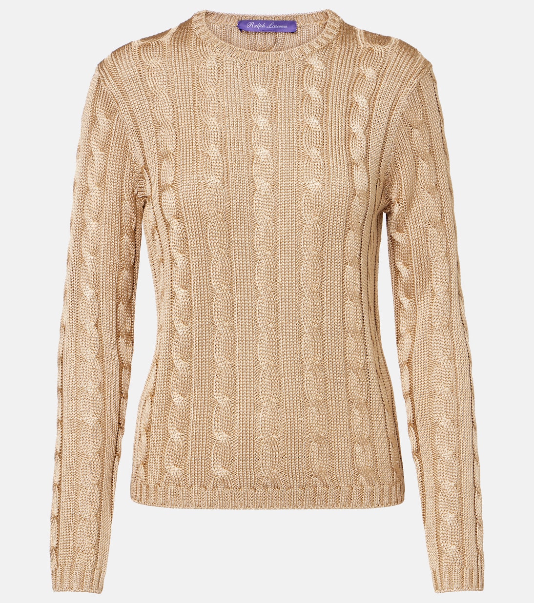 Jersey trenzado de seda | Ralph Lauren Collection