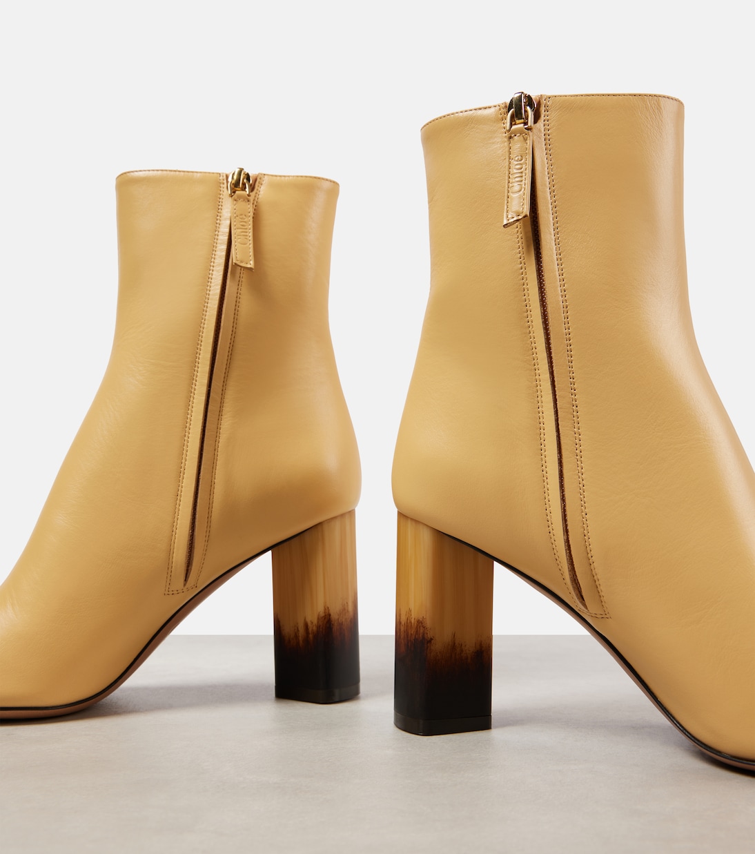 Bottines Georgia en cuir | Chloé