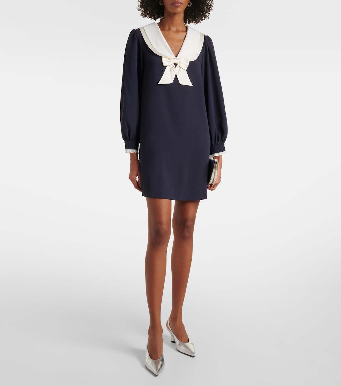 Vestido corto Halina con lazo | Rixo