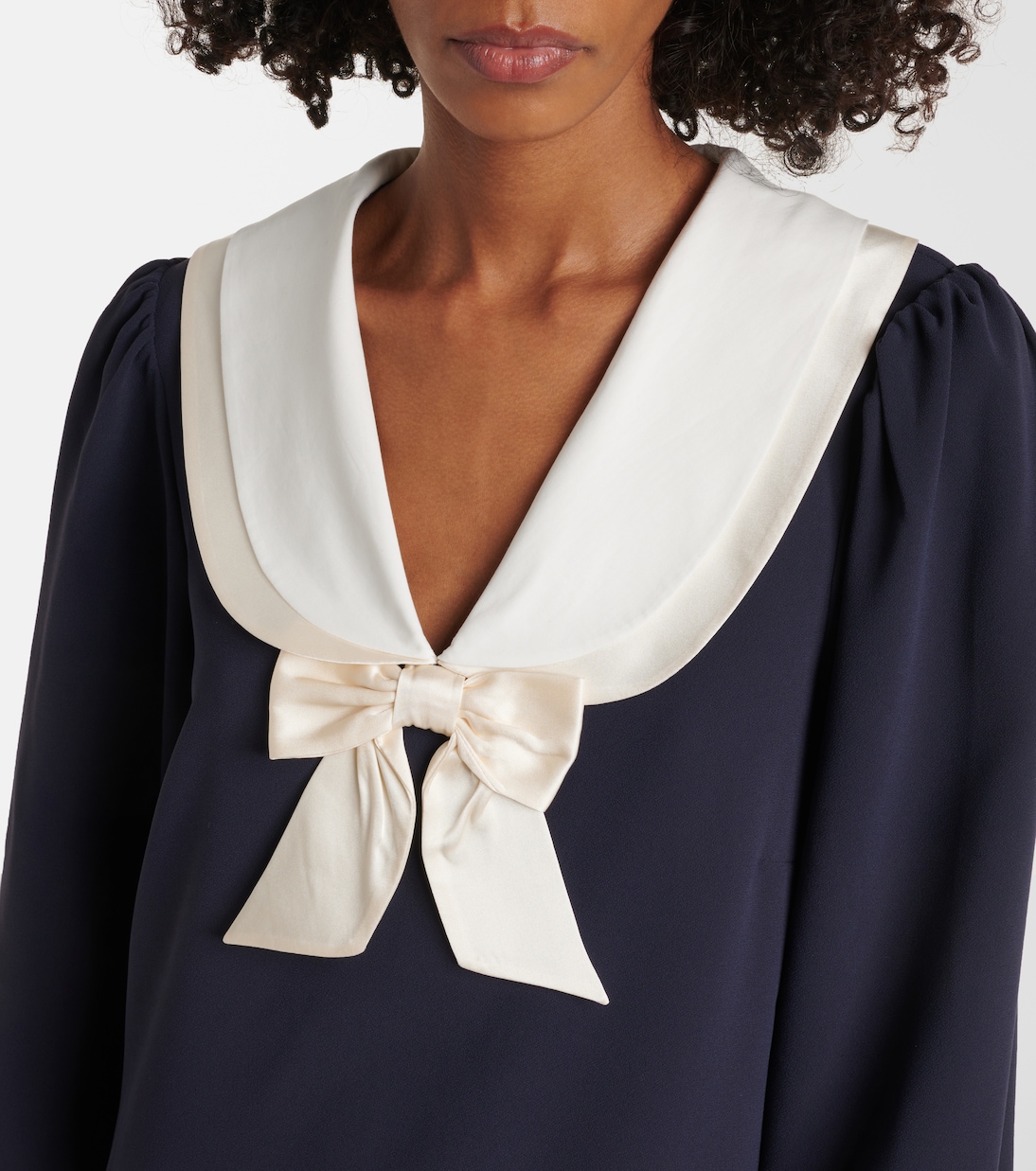Vestido corto Halina con lazo | Rixo