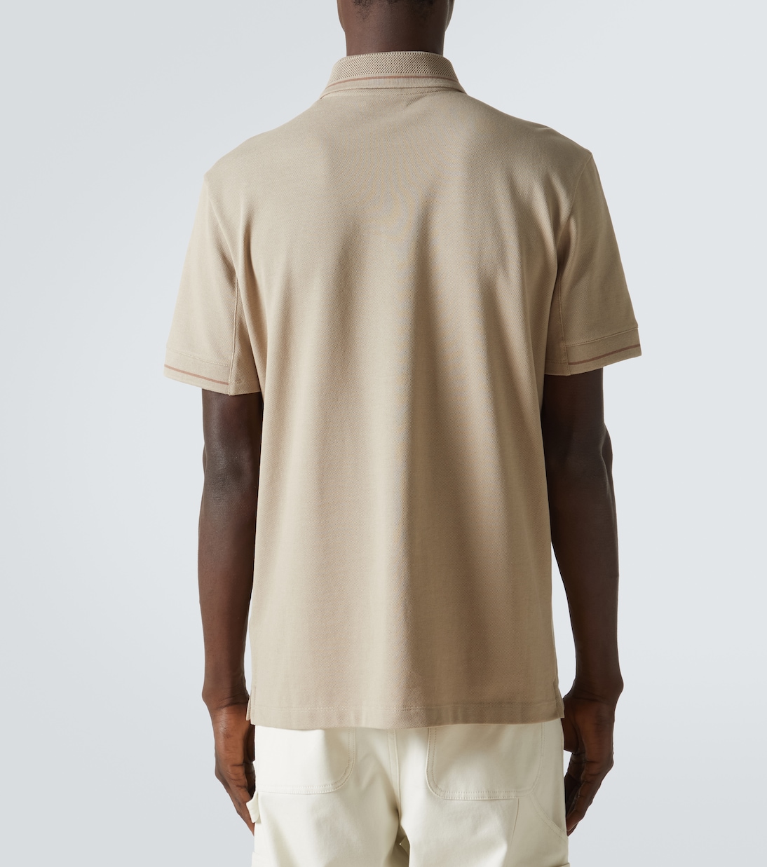 Polo en coton à logo | Moncler