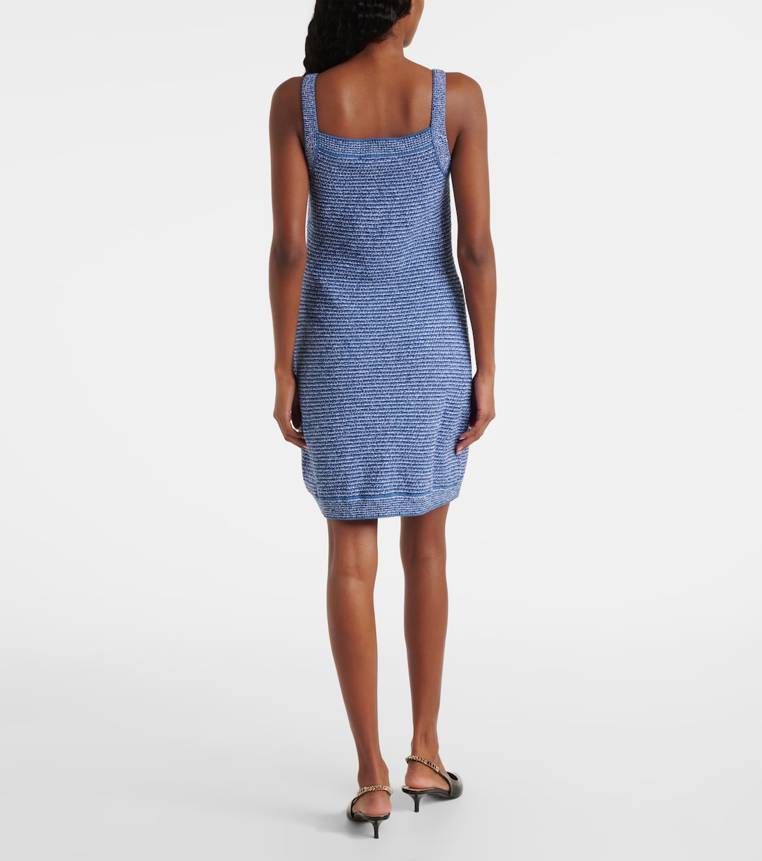 Abito corto in misto cotone | Gucci