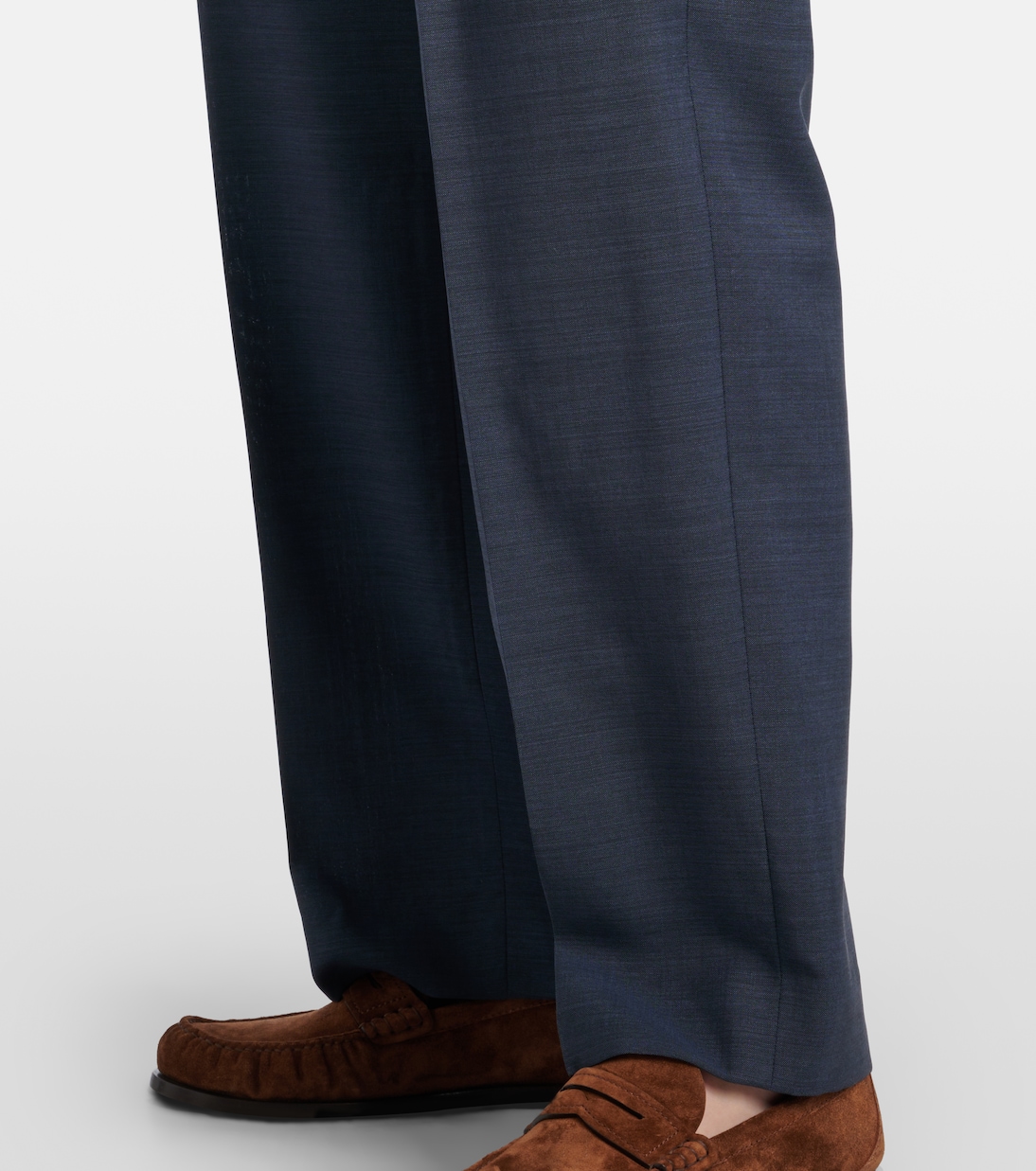 Pantalones rectos Aile Fox de lana y mohair | Blazé Milano