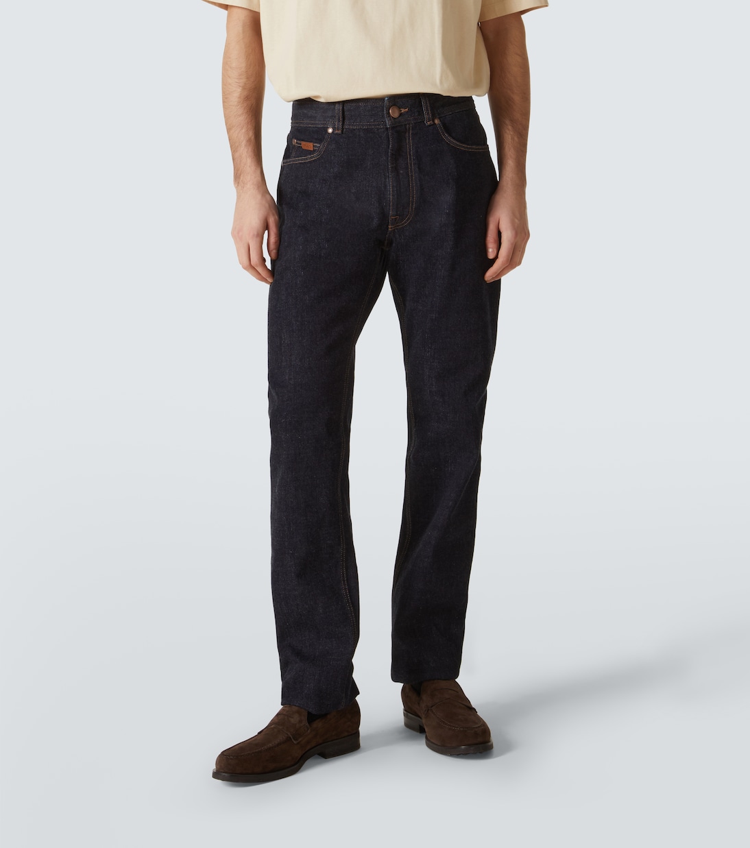 Jeans regular a vita media | Tod's