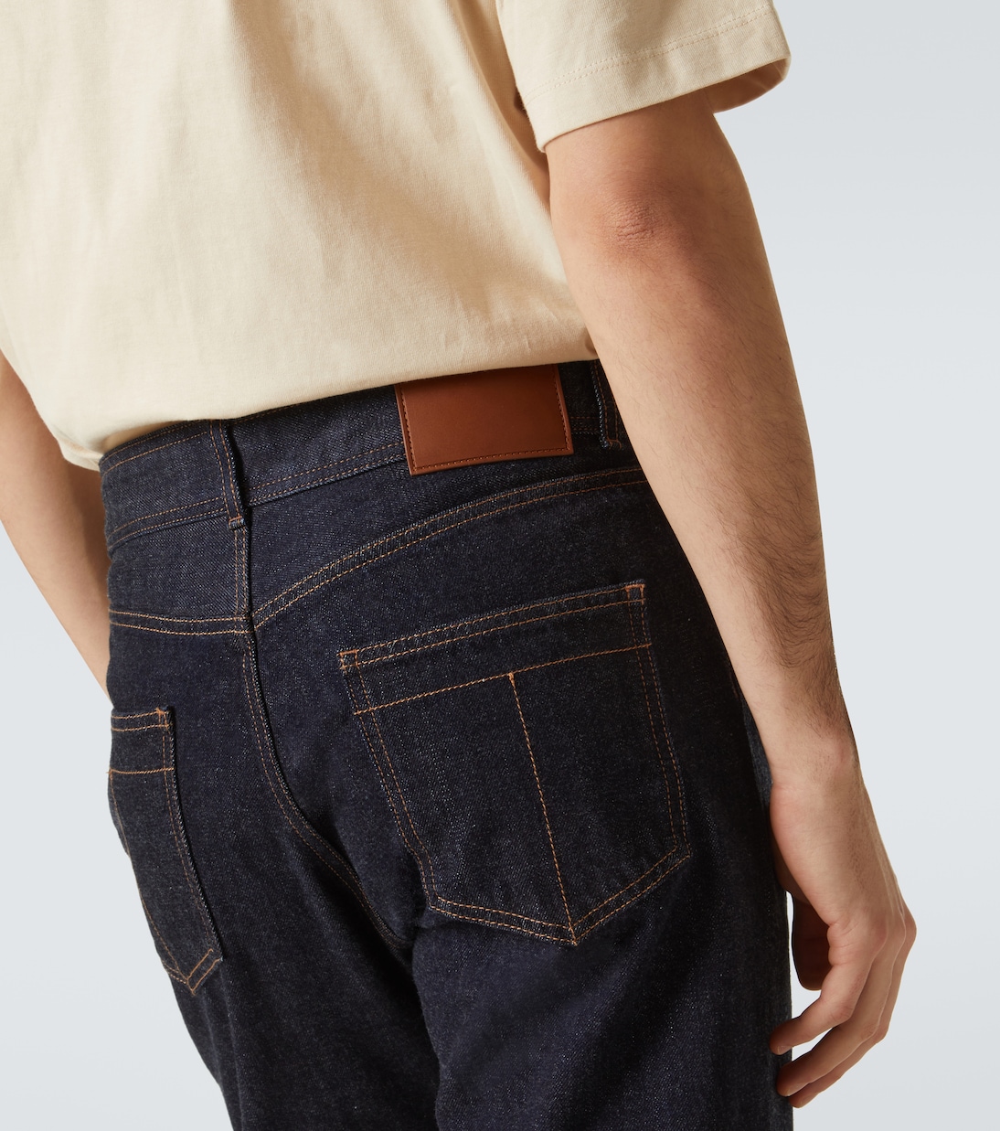 Jeans regular a vita media | Tod's