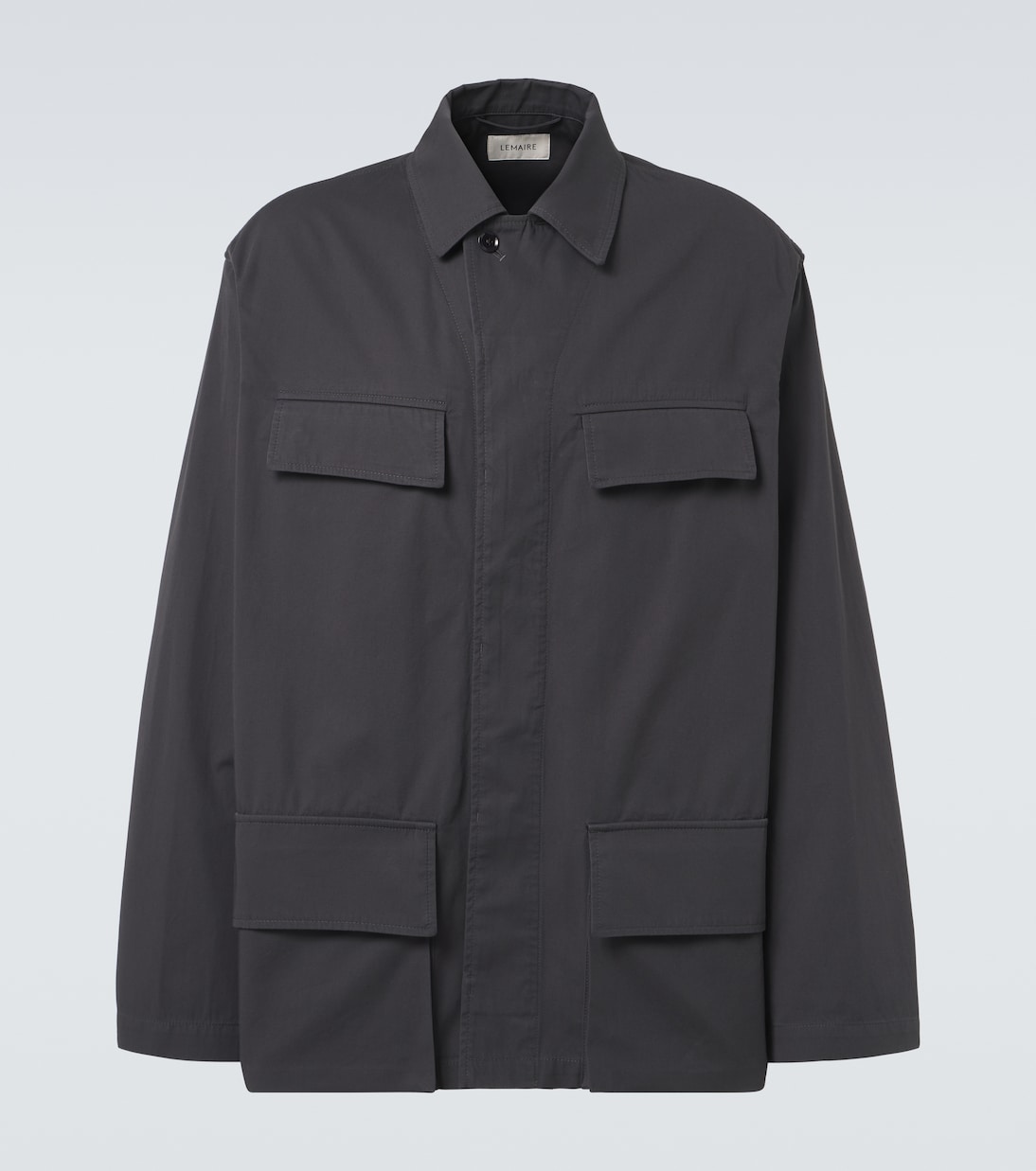 Hemdjacke aus Baumwoll-Twill | Lemaire