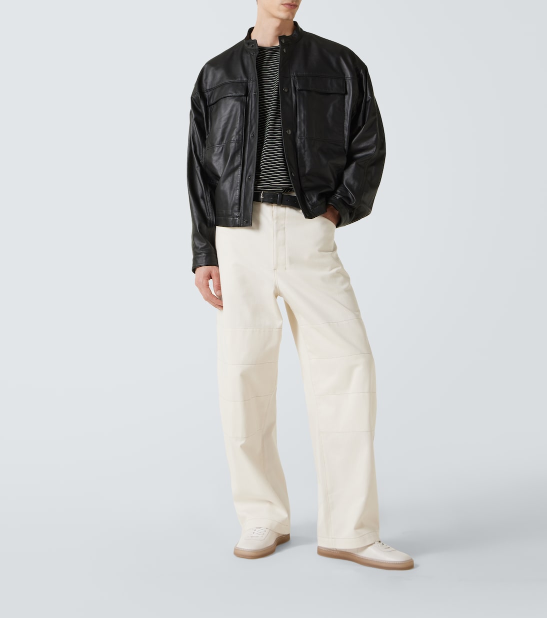Sneakers Linoleum in pelle | Lemaire