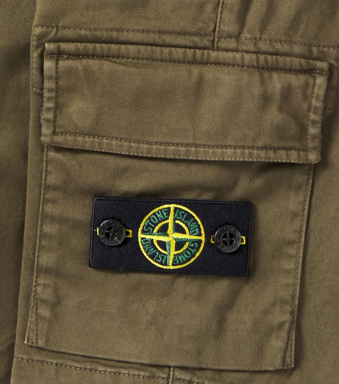 Shorts cargo Compass in cotone | Stone Island Junior
