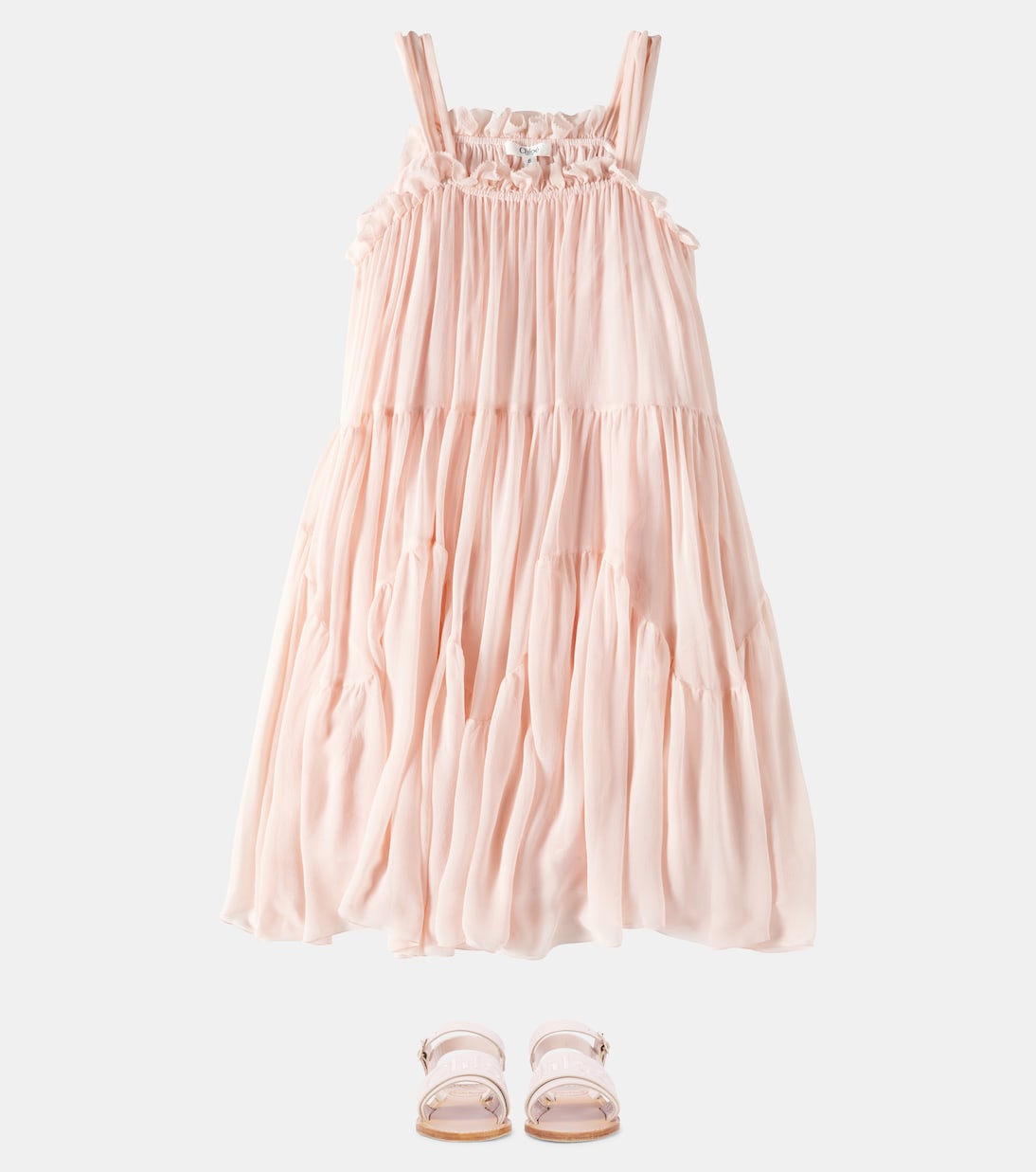 Abito in seta | Chloé Kids