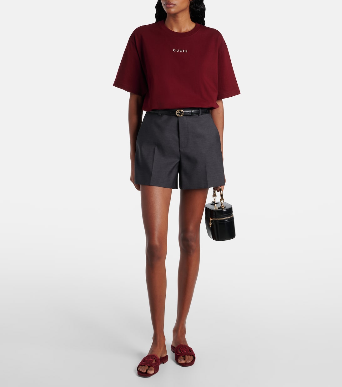 Sandali Interlocking G GG in canvas | Gucci