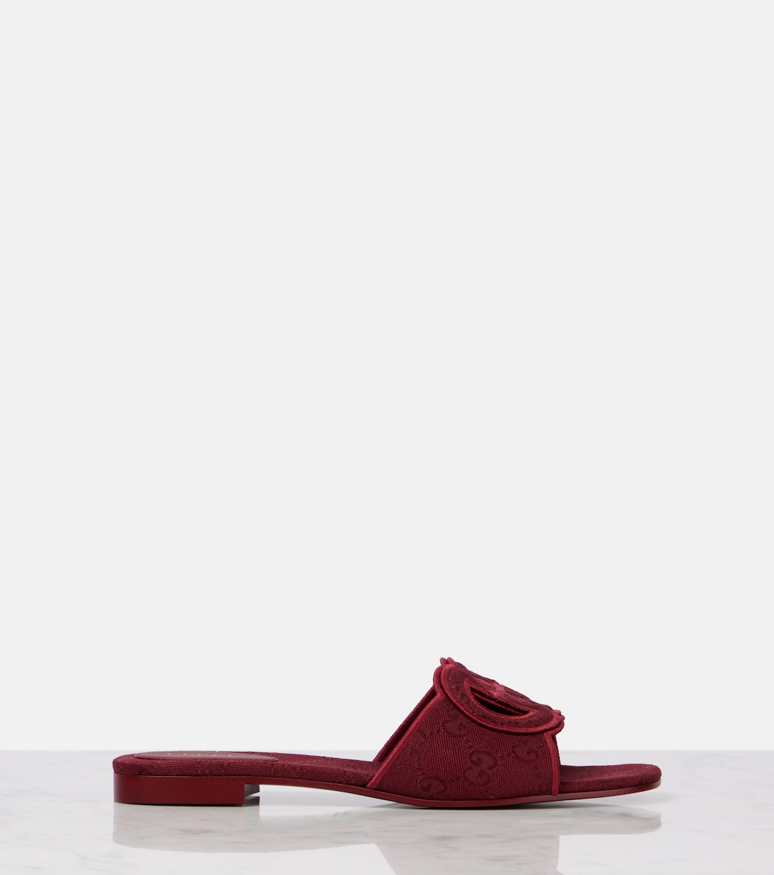 Sandali Interlocking G GG in canvas | Gucci