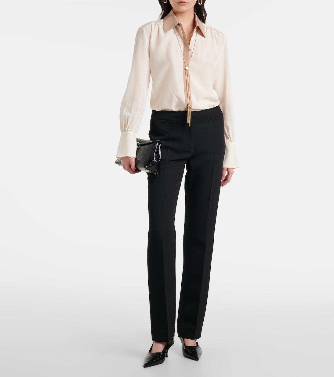 Chemise Evora en soie | Joseph