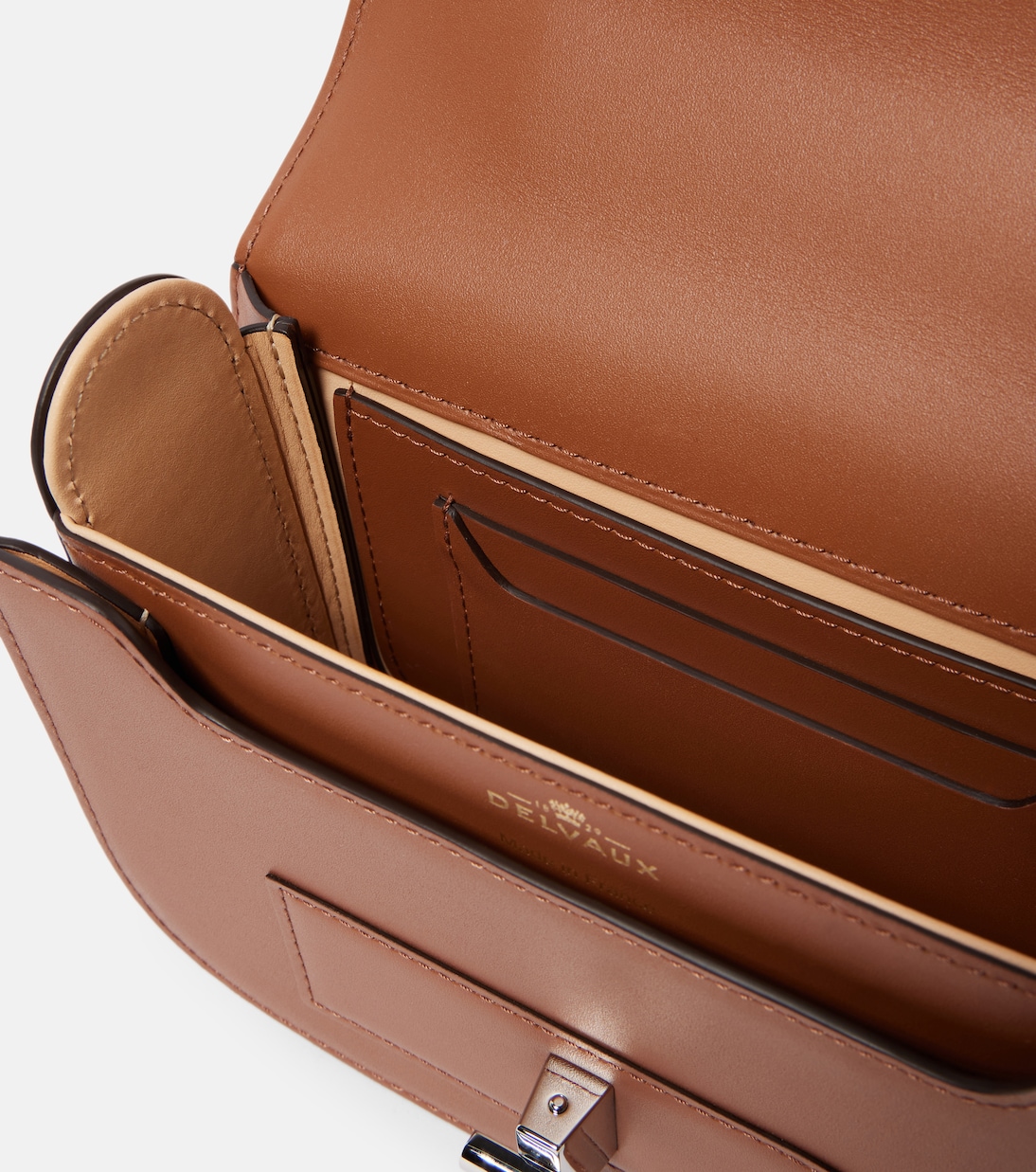 Lingot Small leather crossbody bag | Delvaux