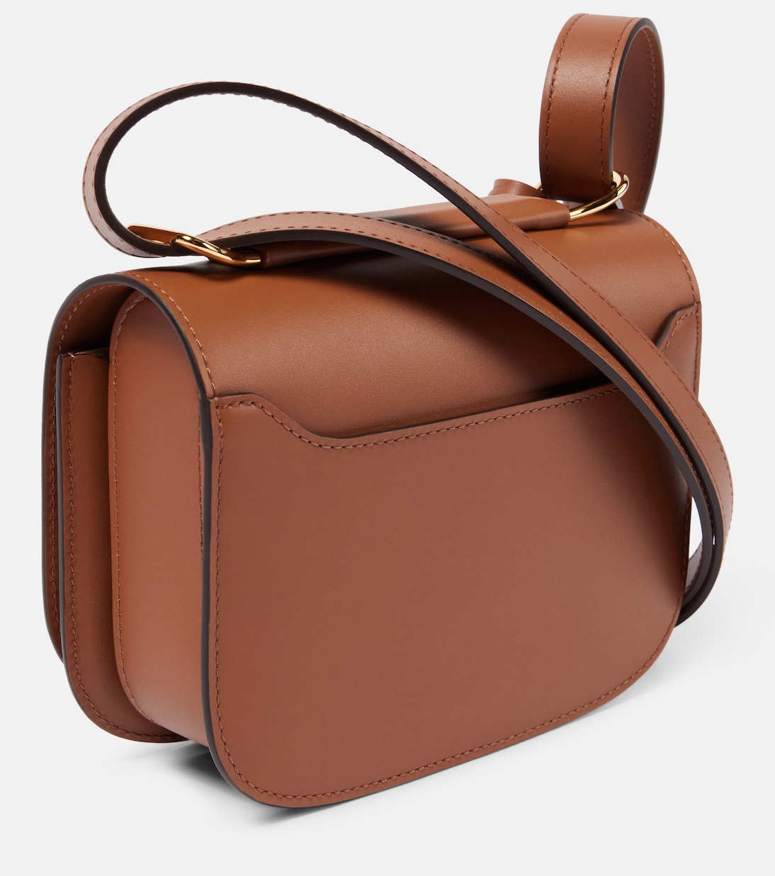 Lingot Small leather crossbody bag | Delvaux
