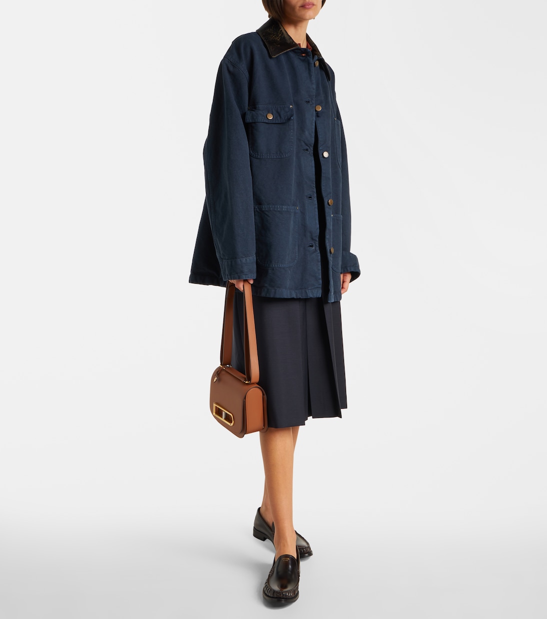 Lingot Small leather crossbody bag | Delvaux