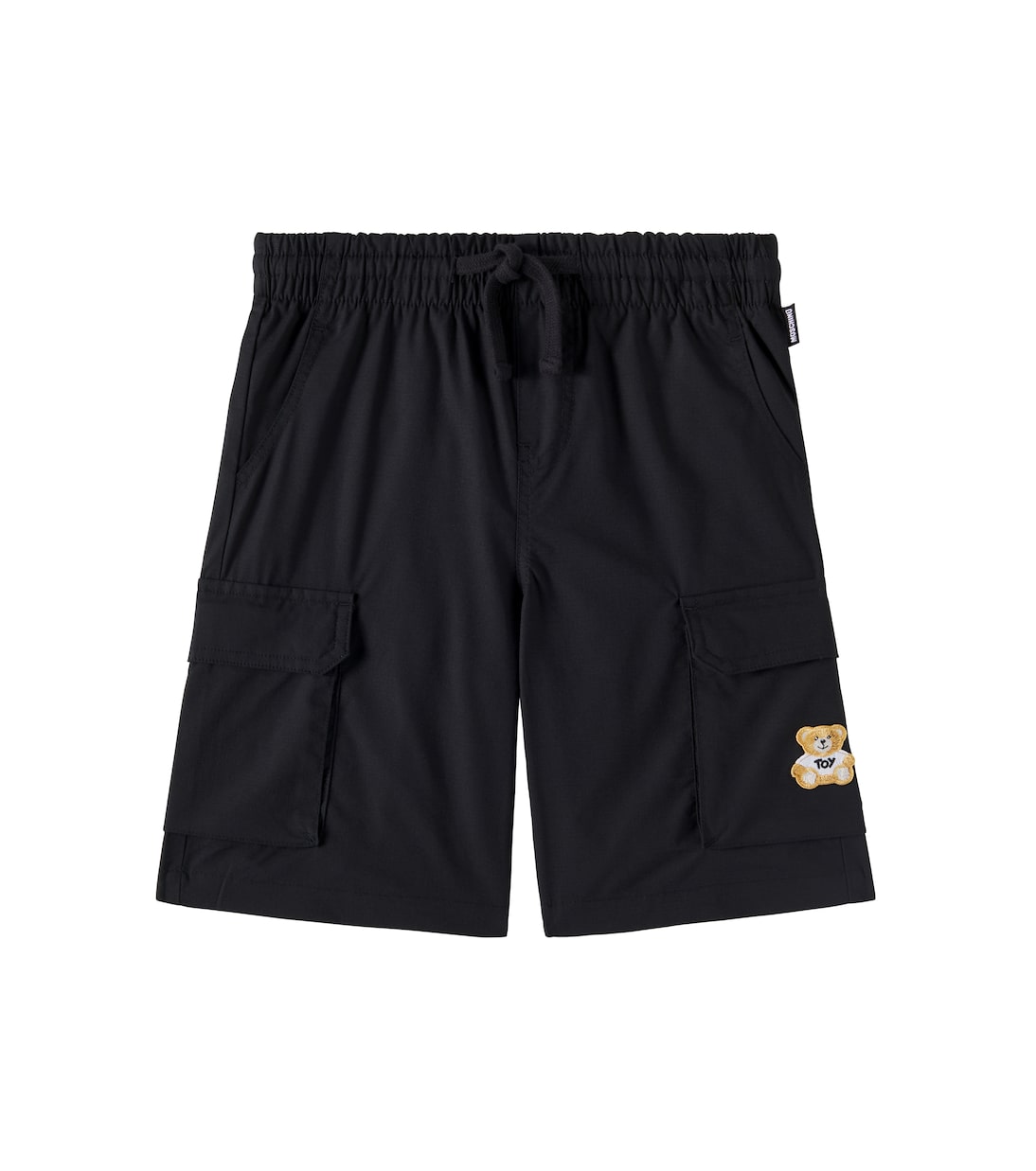 Short cargo Teddy Bear en coton mélangé | Moschino Kids