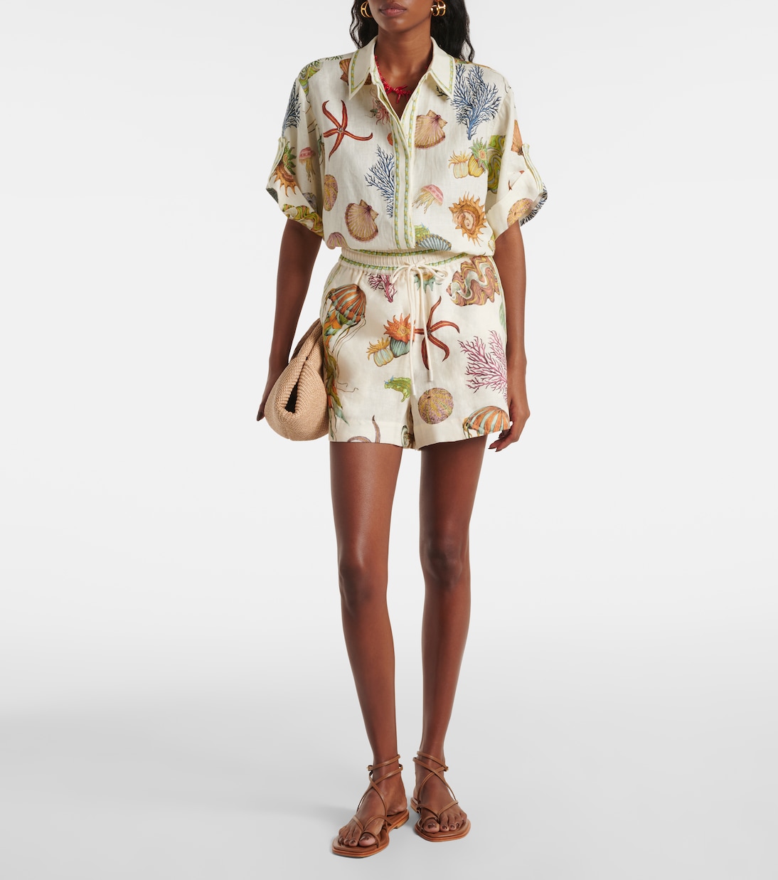 Camicia Sea in lino | Alémais