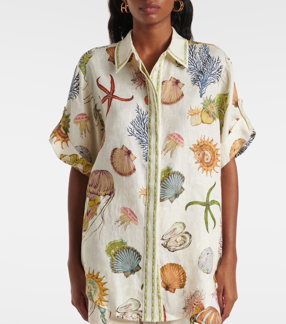 Camicia Sea in lino | Alémais