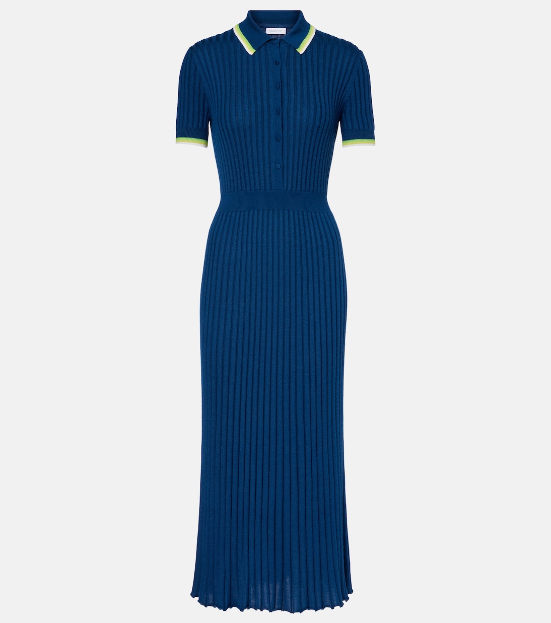 Vestido midi Eyot de cachemir y seda | Gabriela Hearst