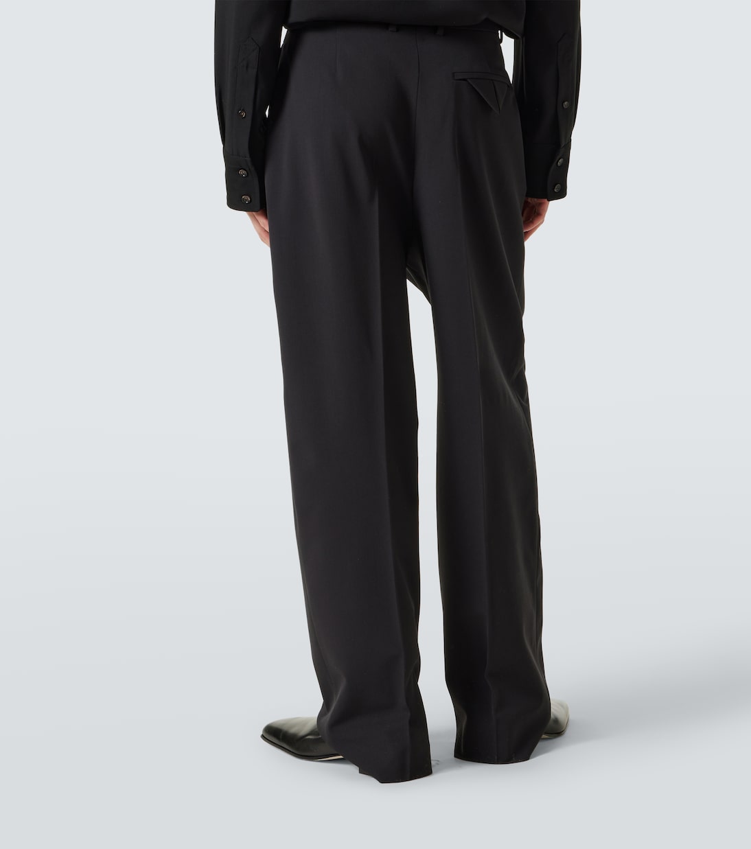 Wool-blend straight pants | Bottega Veneta