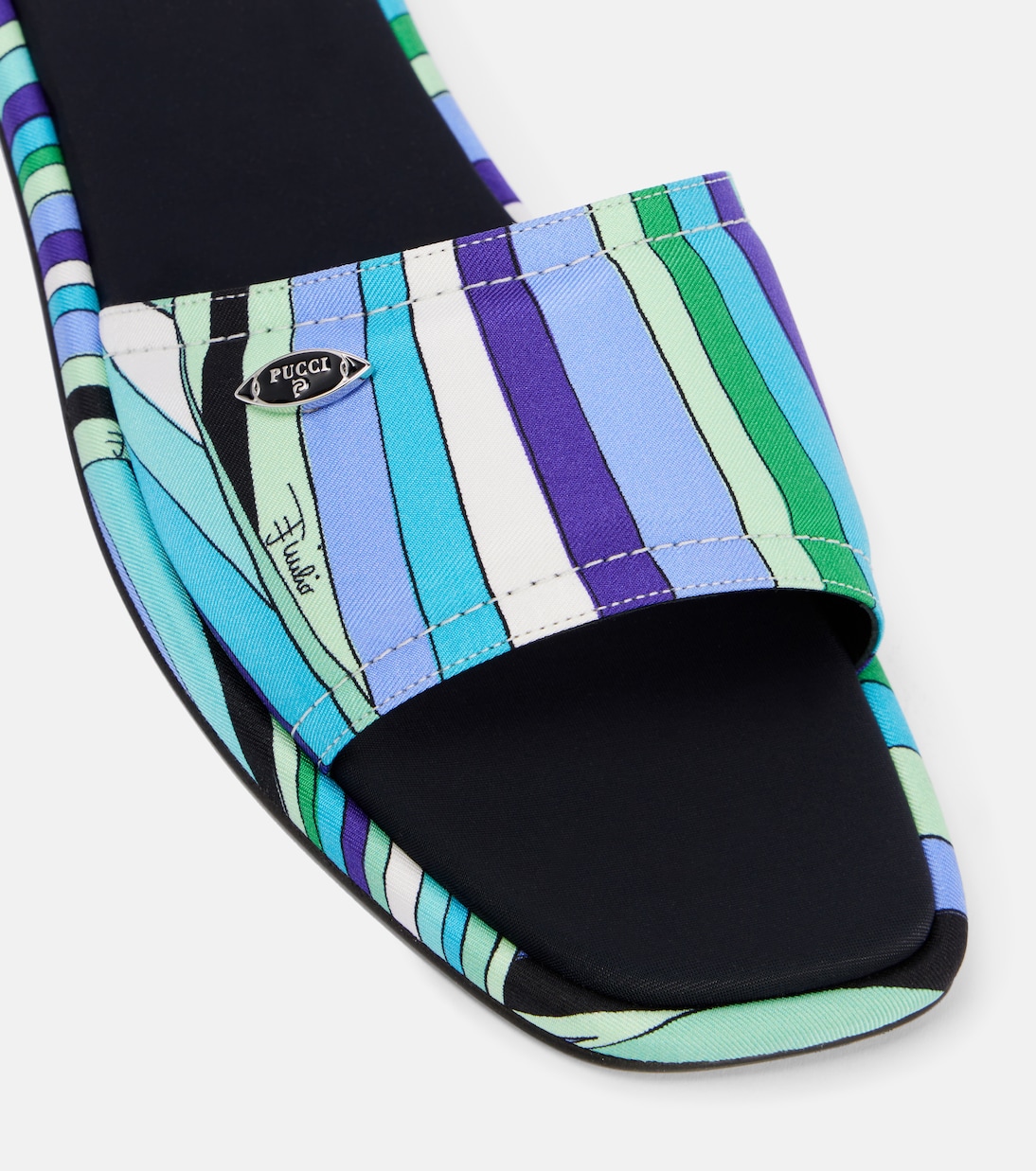 Iride twill thong sandals | Pucci